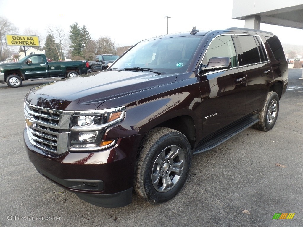 2020 Tahoe LS 4WD - Black Cherry Metallic / Jet Black photo #3