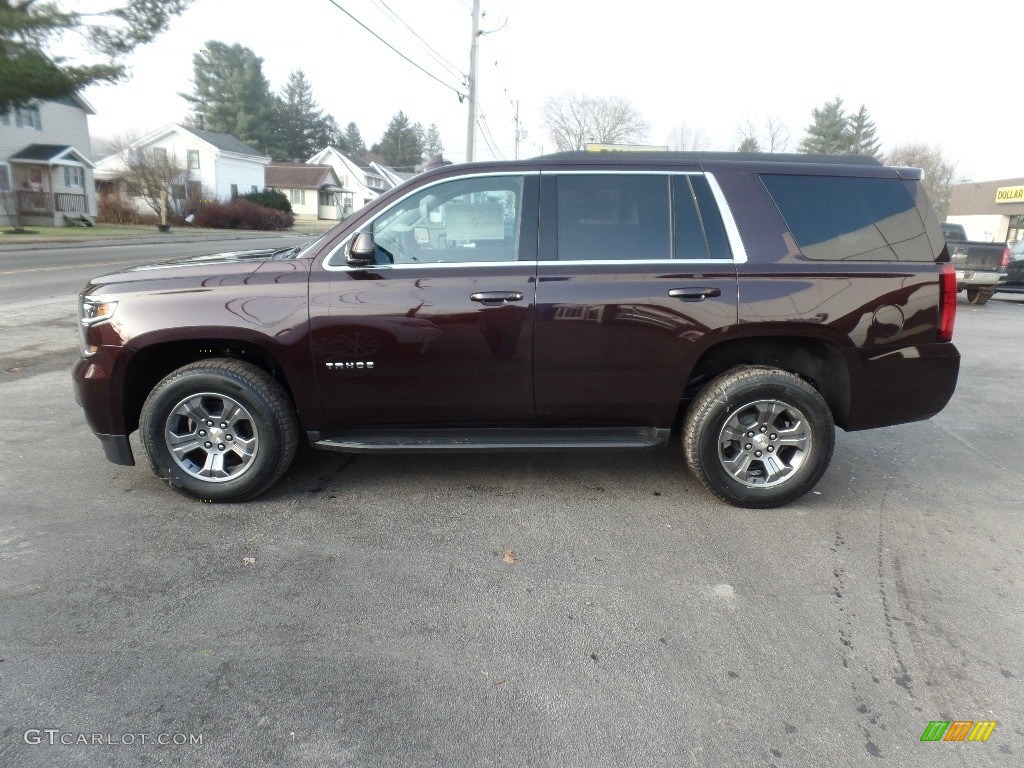 2020 Tahoe LS 4WD - Black Cherry Metallic / Jet Black photo #4