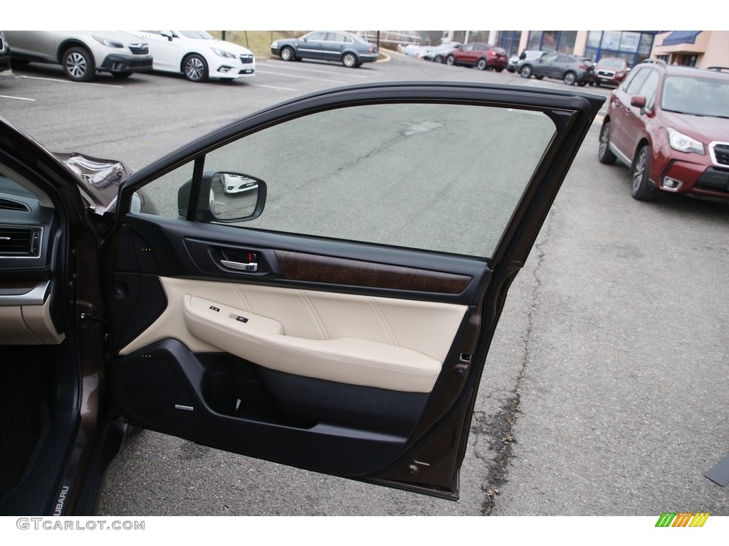 2019 Subaru Outback 2.5i Warm Ivory Door Panel Photo #136823514