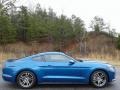 2017 Lightning Blue Ford Mustang Ecoboost Coupe  photo #5