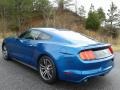 2017 Lightning Blue Ford Mustang Ecoboost Coupe  photo #8