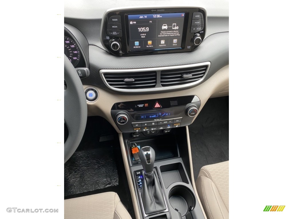 2020 Tucson SEL AWD - Gemstone Red / Beige photo #29