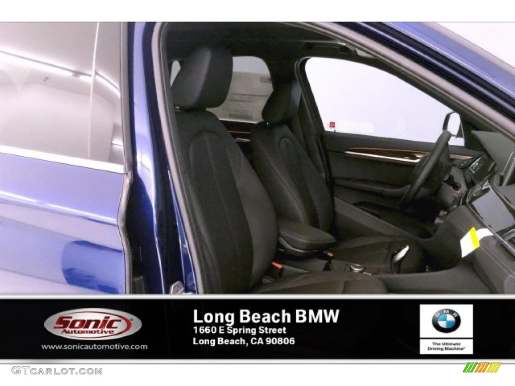 2020 X1 sDrive28i - Mediterranean Blue Metallic / Black photo #7