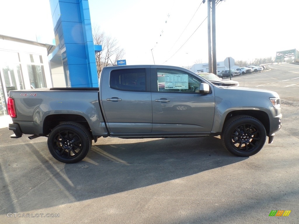 2020 Colorado LT Crew Cab 4x4 - Satin Steel Metallic / Jet Black photo #6