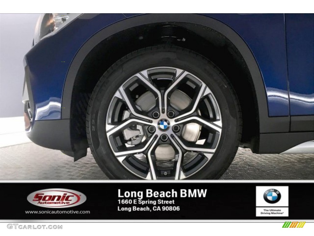 2020 X1 sDrive28i - Mediterranean Blue Metallic / Black photo #9
