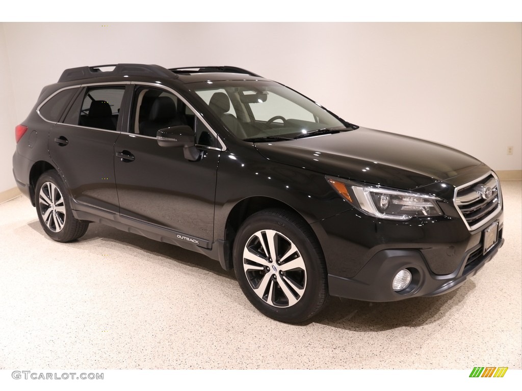 2019 Outback 2.5i Limited - Crystal Black Silica / Slate Black photo #1