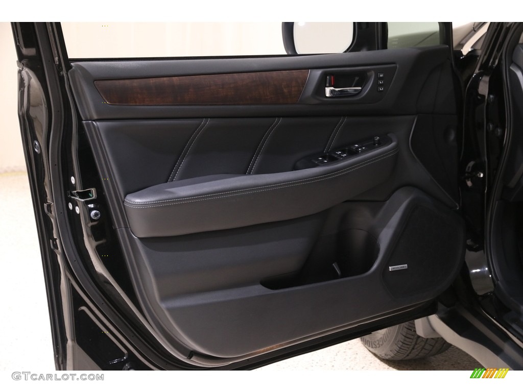2019 Subaru Outback 2.5i Limited Slate Black Door Panel Photo #136827256