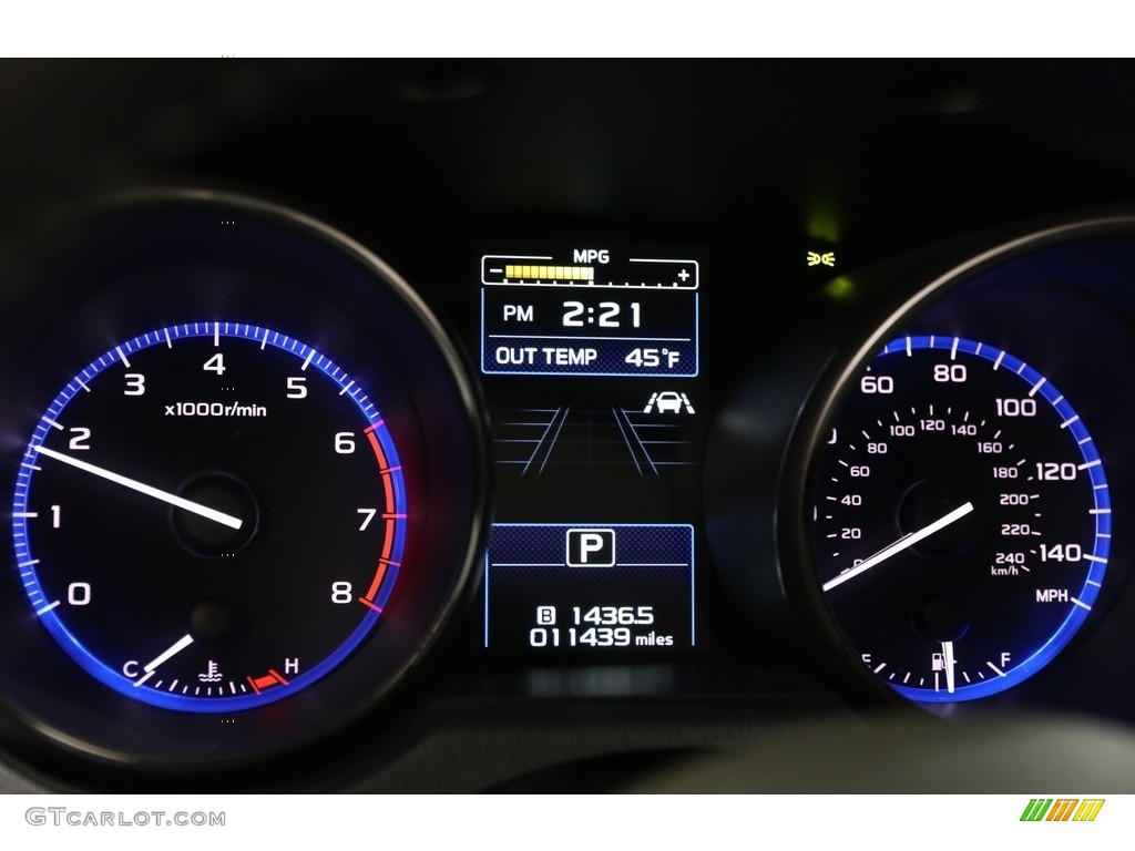 2019 Subaru Outback 2.5i Limited Gauges Photo #136827352