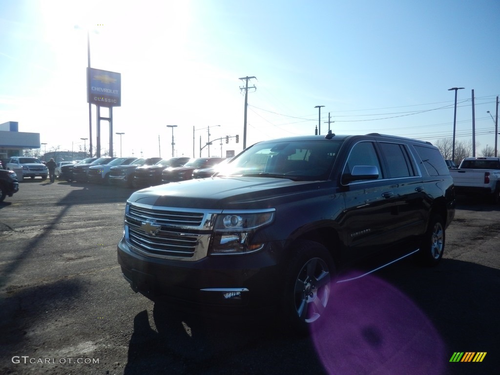 2020 Suburban Premier 4WD - Blue Velvet Metallic / Cocoa/Mahogany photo #1