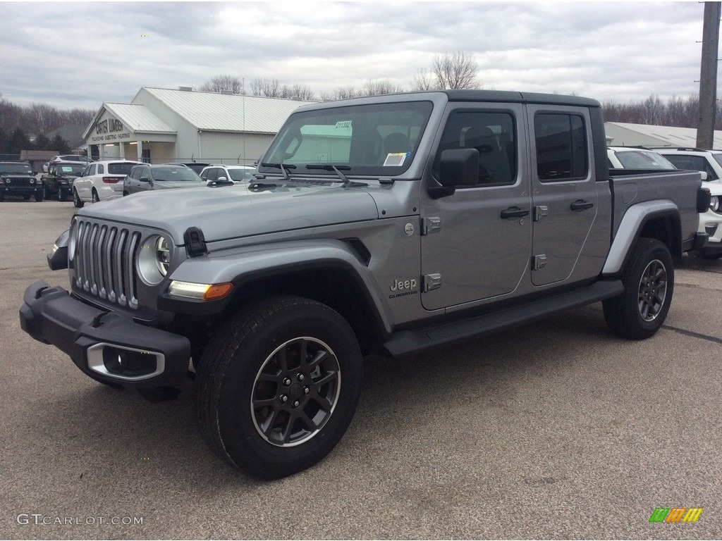 Billet Silver Metallic 2020 Jeep Gladiator Overland 4x4 Exterior Photo #136830007