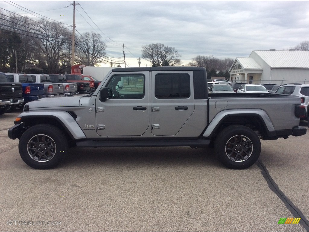 Billet Silver Metallic 2020 Jeep Gladiator Overland 4x4 Exterior Photo #136830046