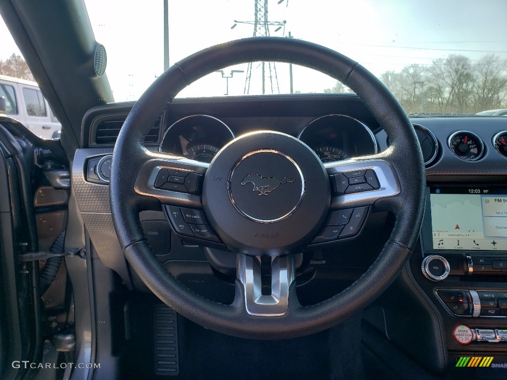 2016 Mustang GT Premium Coupe - Guard Metallic / Dark Saddle photo #6