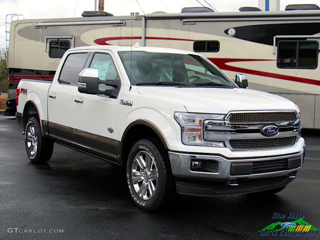 Star White 2020 Ford F150 King Ranch SuperCrew 4x4 Exterior Photo #136830493