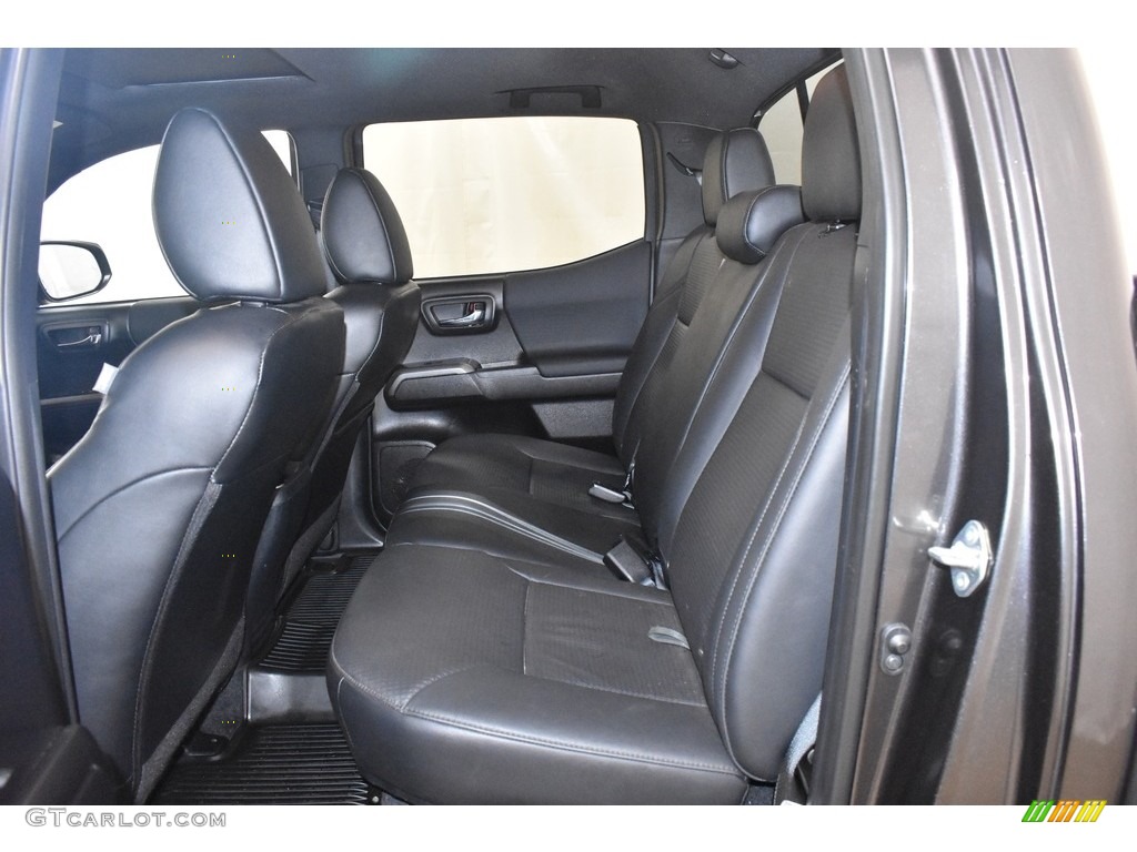 Black Interior 2019 Toyota Tacoma TRD Sport Double Cab 4x4 Photo #136830760