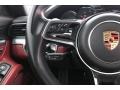 Bordeaux Red 2019 Porsche 911 Carrera Cabriolet Steering Wheel