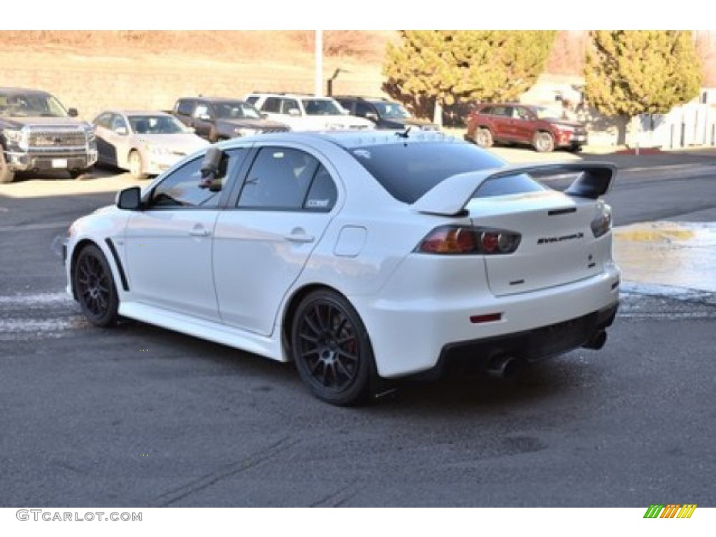 2013 Lancer Evolution GSR - Wicked White / Black photo #4