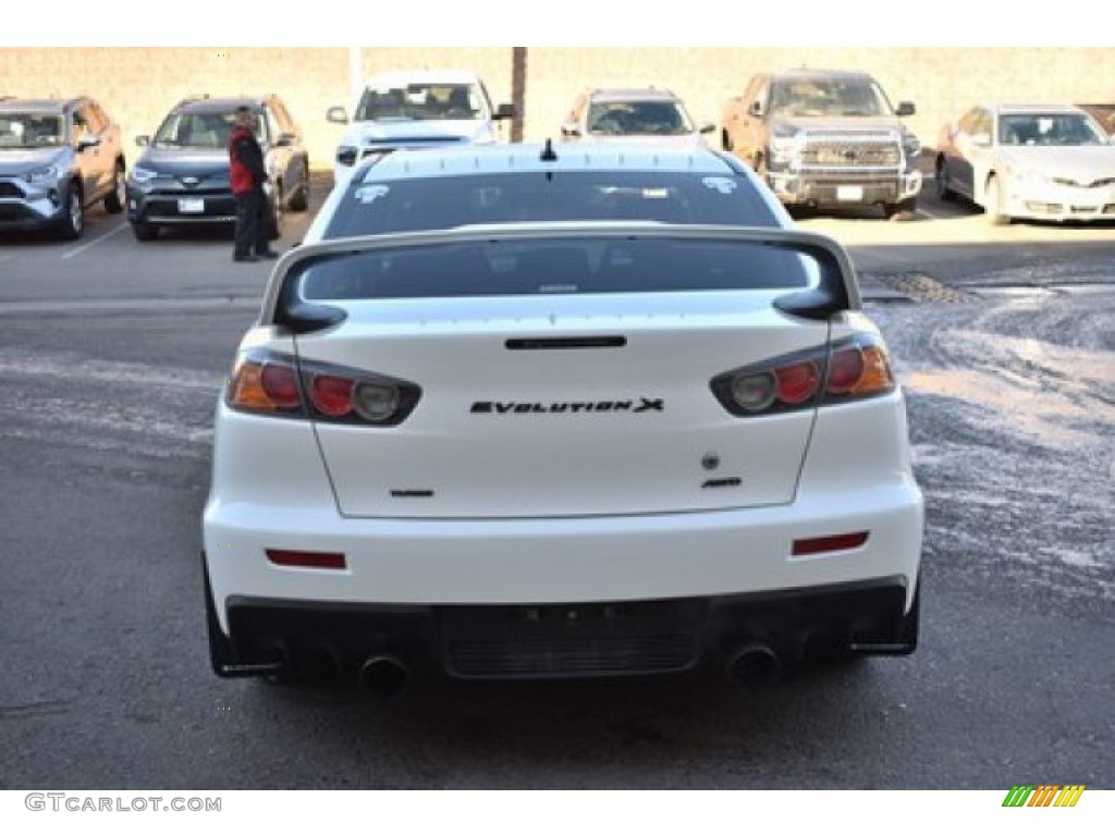2013 Lancer Evolution GSR - Wicked White / Black photo #5