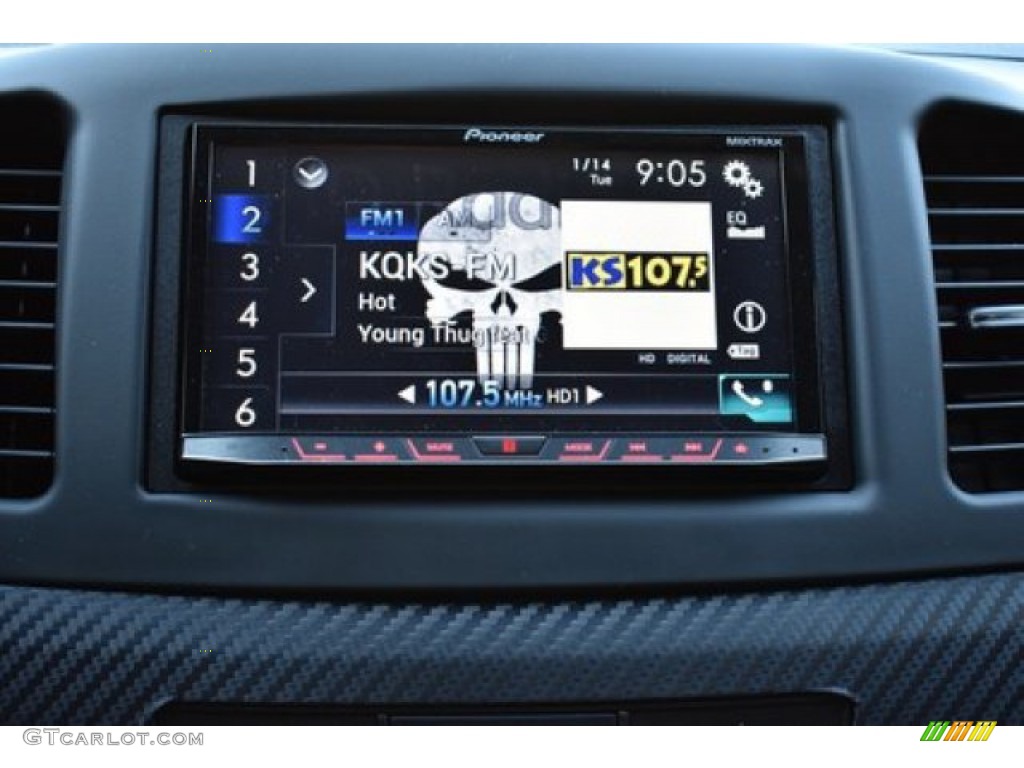 2013 Lancer Evolution GSR - Wicked White / Black photo #11