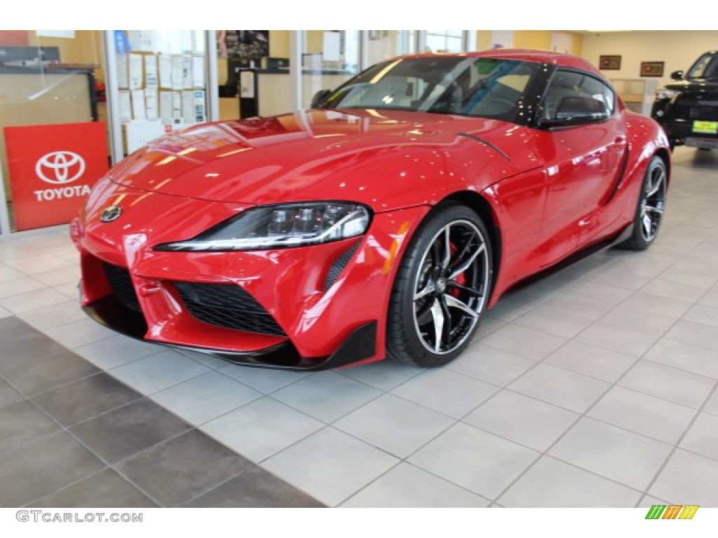 Renaissance Red 2.0 2020 Toyota GR Supra 3.0 Premium Exterior Photo #136837252