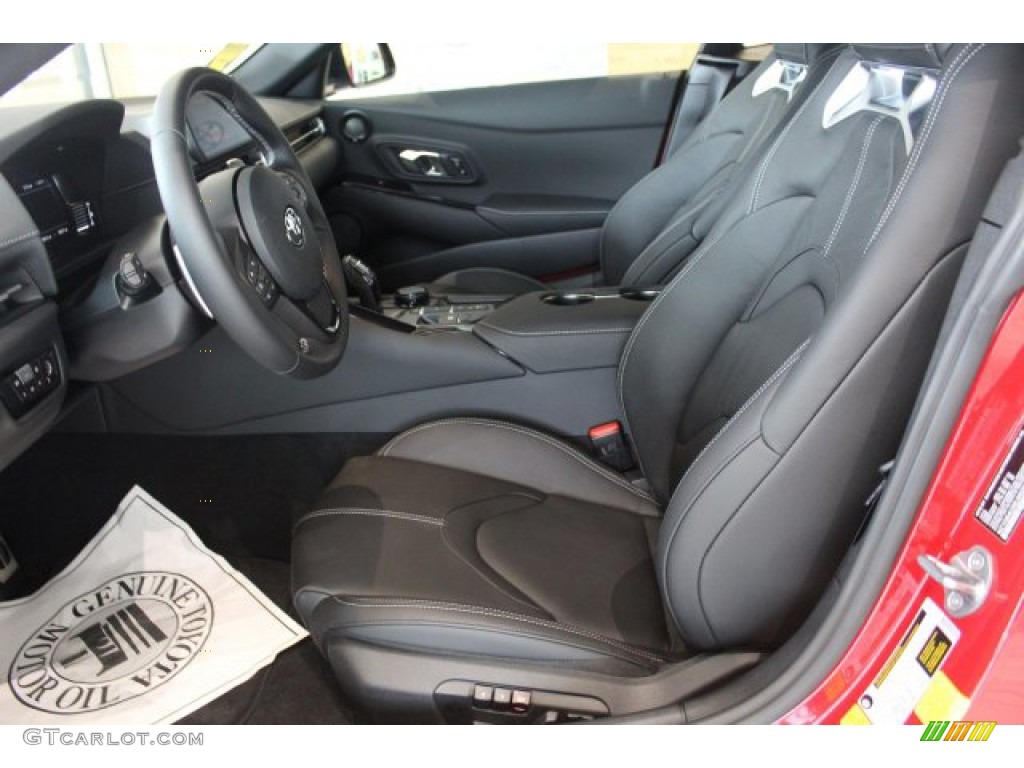 Black Interior 2020 Toyota GR Supra 3.0 Premium Photo #136837297