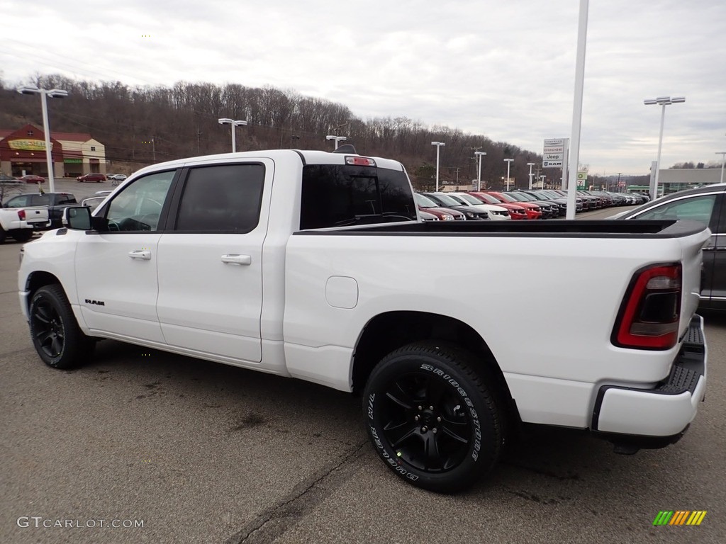 2020 1500 Big Horn Night Edition Crew Cab 4x4 - Bright White / Black photo #2