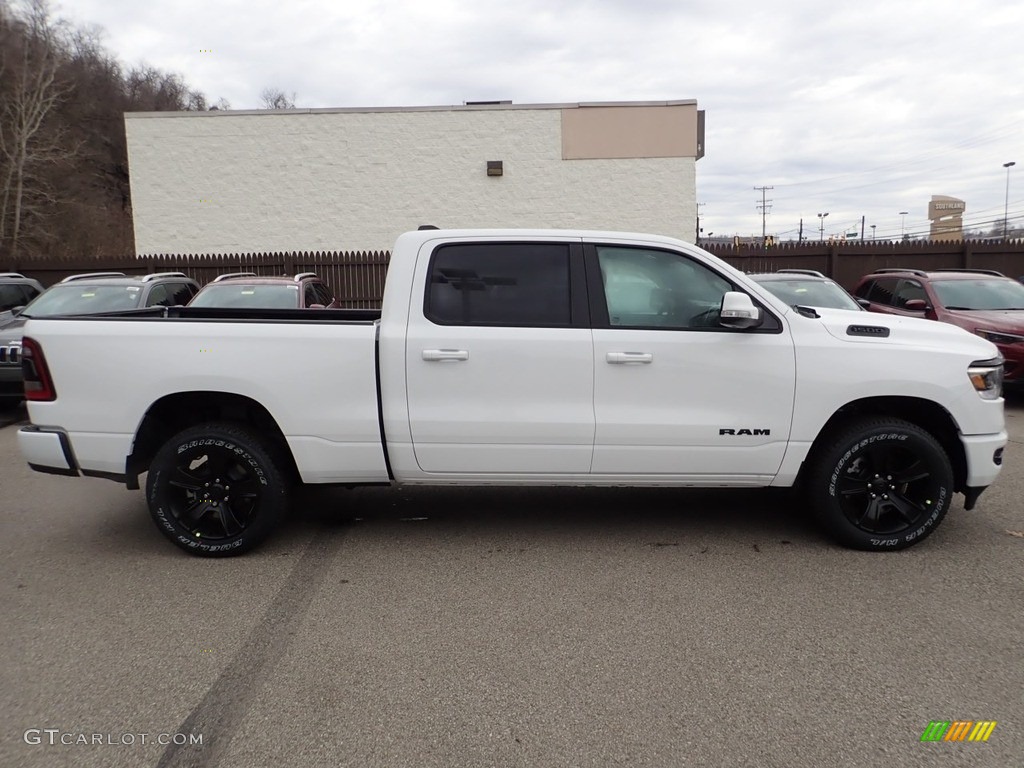 2020 1500 Big Horn Night Edition Crew Cab 4x4 - Bright White / Black photo #5