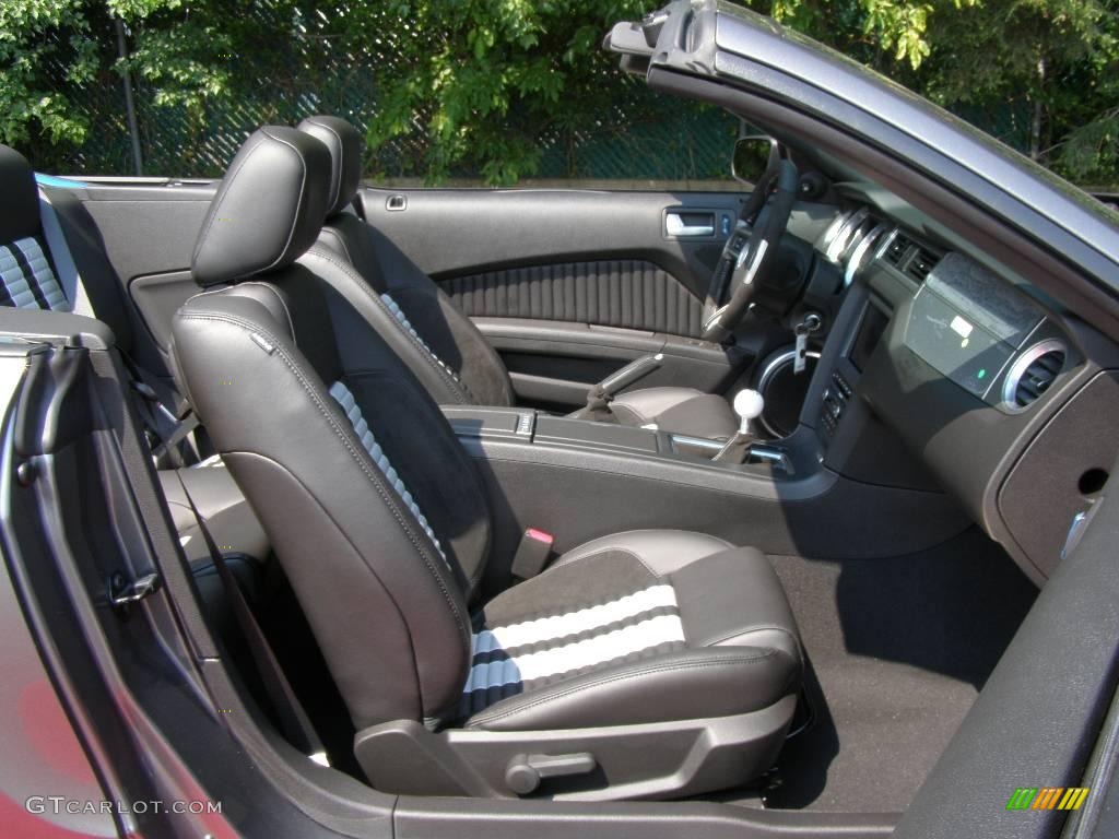 2010 Mustang Shelby GT500 Convertible - Sterling Grey Metallic / Charcoal Black/Silver Soho photo #25