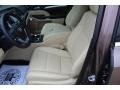 2019 Toyota Highlander Almond Interior Front Seat Photo