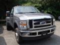 Sterling Grey Metallic - F350 Super Duty XLT Regular Cab 4x4 Dually Photo No. 3