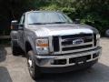 2009 Sterling Grey Metallic Ford F350 Super Duty XLT Regular Cab 4x4 Dually  photo #3