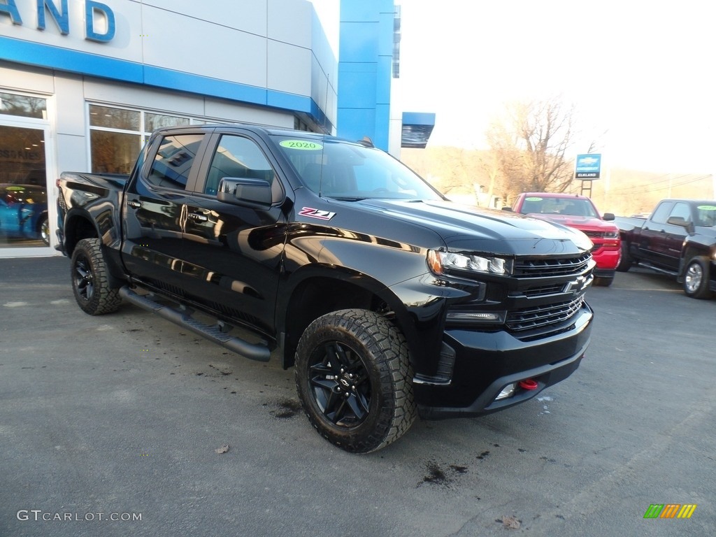 2020 Silverado 1500 LT Trail Boss Crew Cab 4x4 - Black / Jet Black photo #5