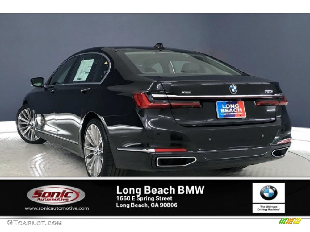 2020 7 Series 750i xDrive Sedan - Black Sapphire Metallic / Black photo #2