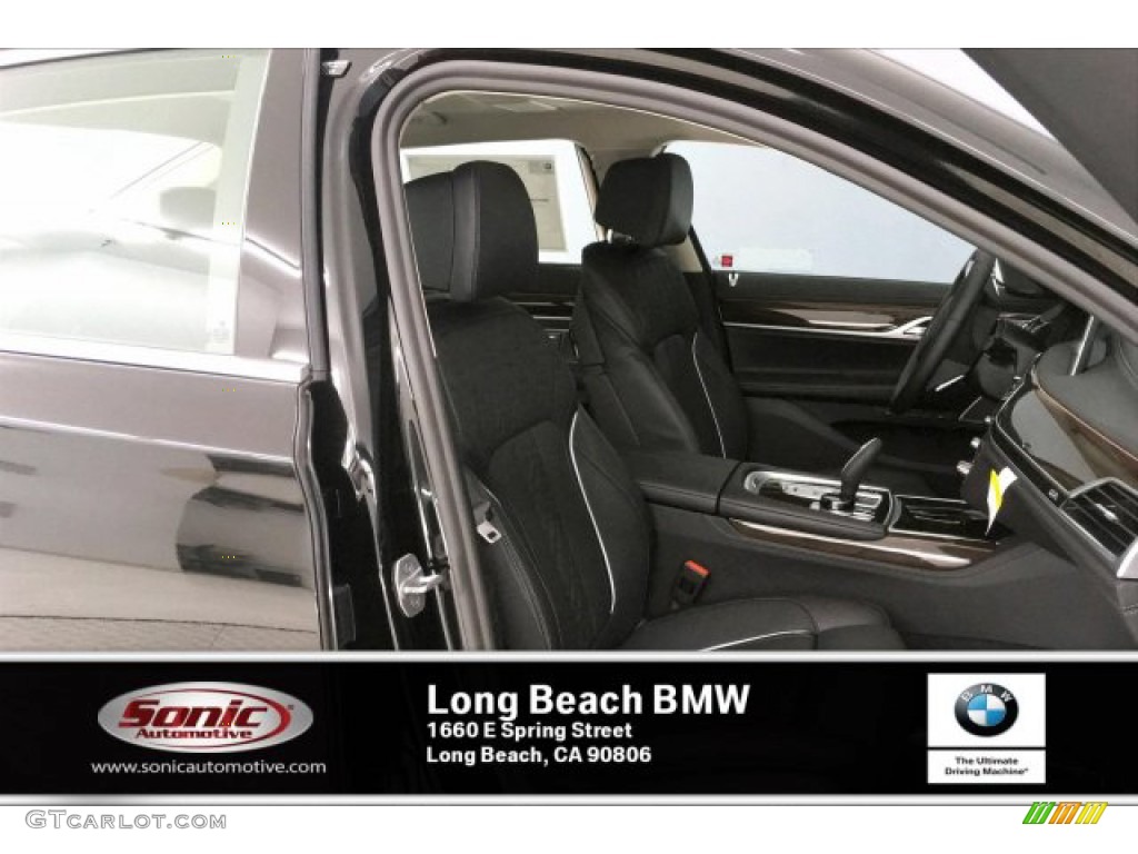 2020 7 Series 750i xDrive Sedan - Black Sapphire Metallic / Black photo #7