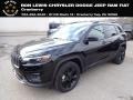 2020 Diamond Black Crystal Pearl Jeep Cherokee Latitude Plus 4x4  photo #1