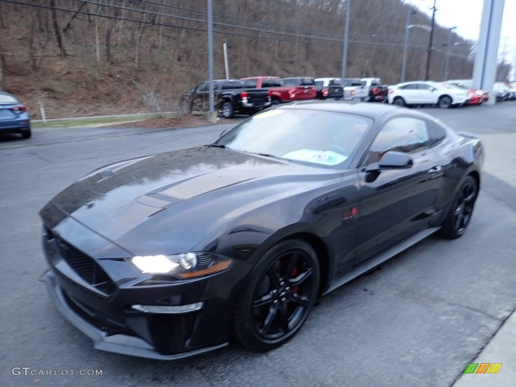 2018 Mustang GT Premium Fastback - Shadow Black / Showstopper Red photo #6