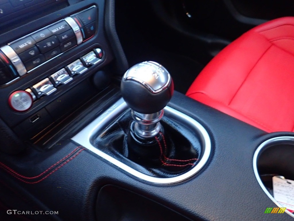 2018 Mustang GT Premium Fastback - Shadow Black / Showstopper Red photo #20