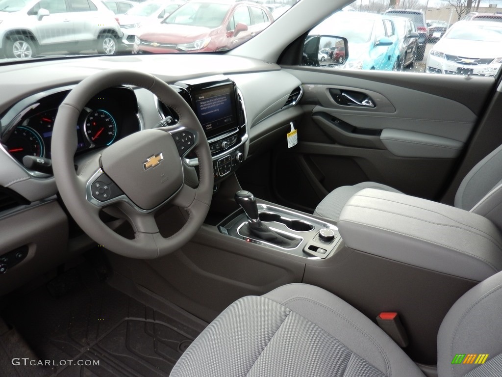 Dark Atmosphere/­Medium Ash Gray Interior 2020 Chevrolet Traverse LT AWD Photo #136844219