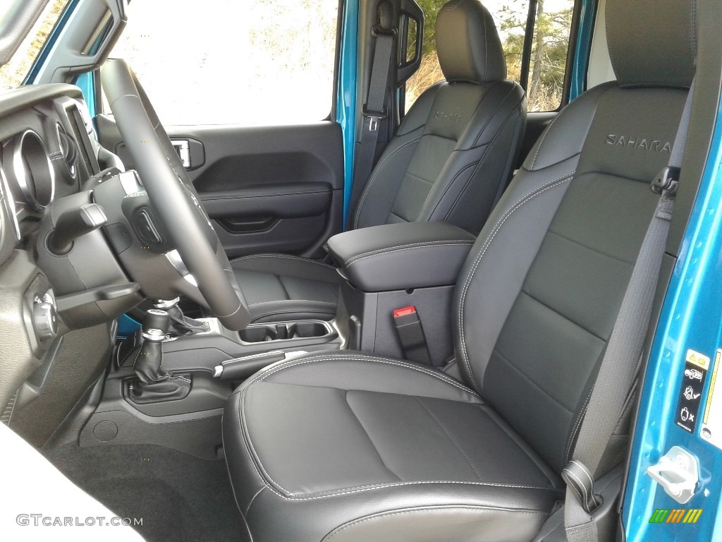 2020 Jeep Wrangler Unlimited Sahara 4x4 Front Seat Photo #136847045
