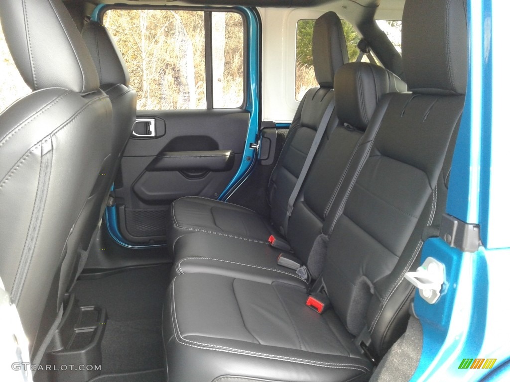 2020 Jeep Wrangler Unlimited Sahara 4x4 Rear Seat Photo #136847181