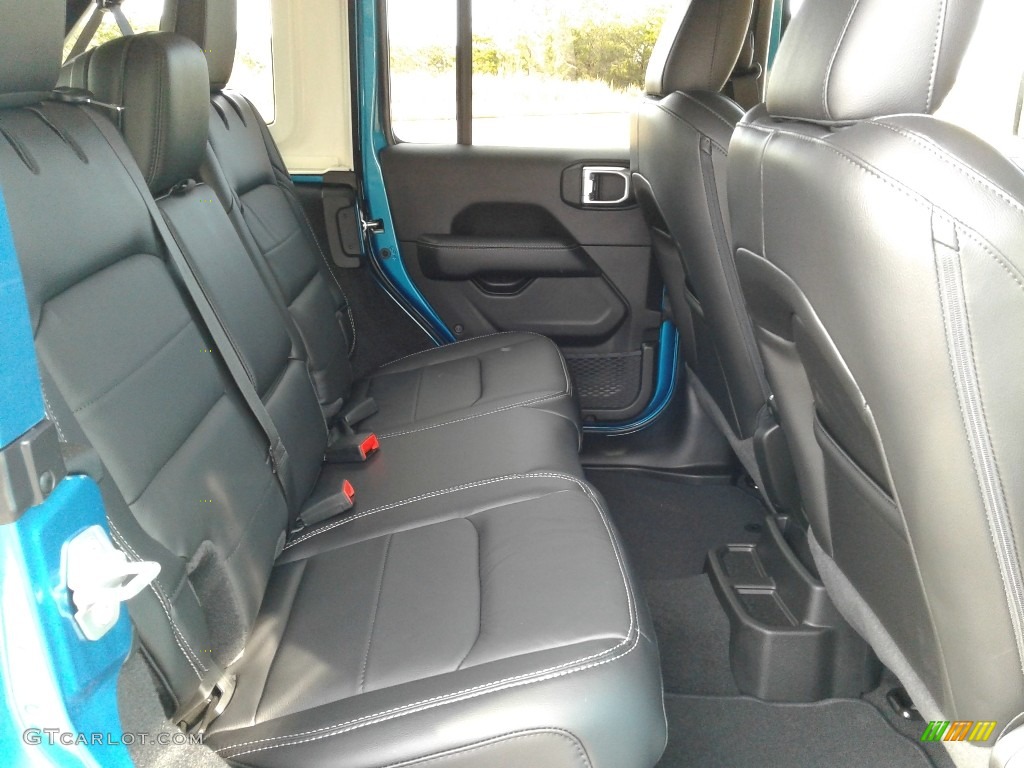 2020 Jeep Wrangler Unlimited Sahara 4x4 Rear Seat Photo #136847267
