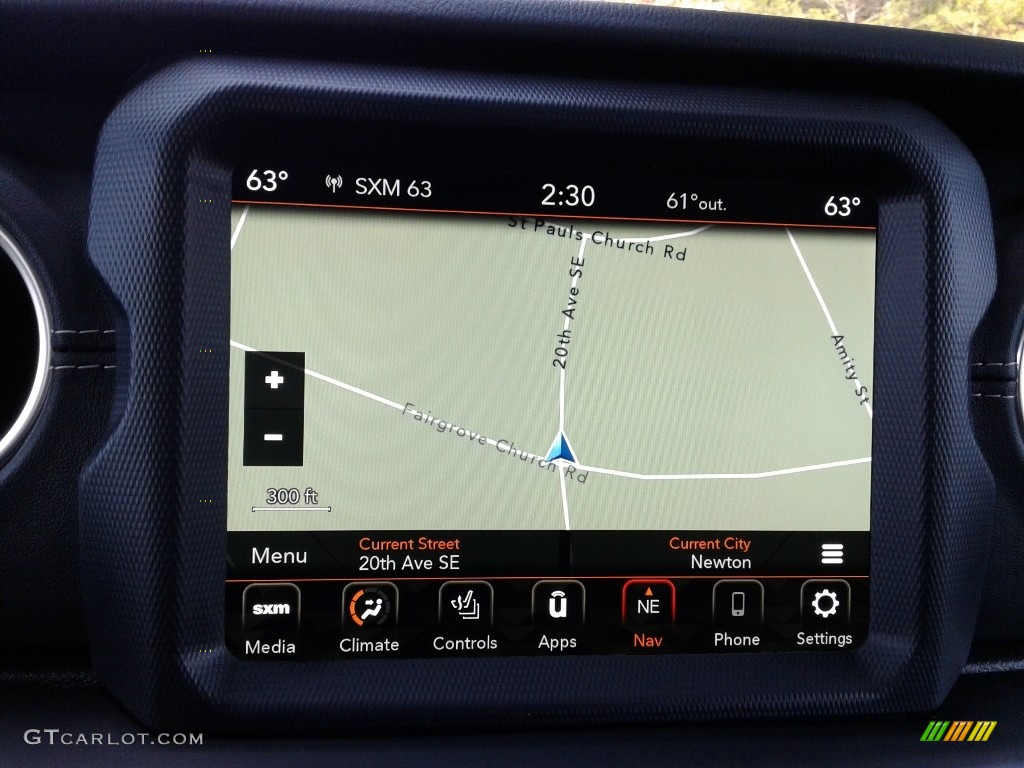 2020 Jeep Wrangler Unlimited Sahara 4x4 Navigation Photo #136847417