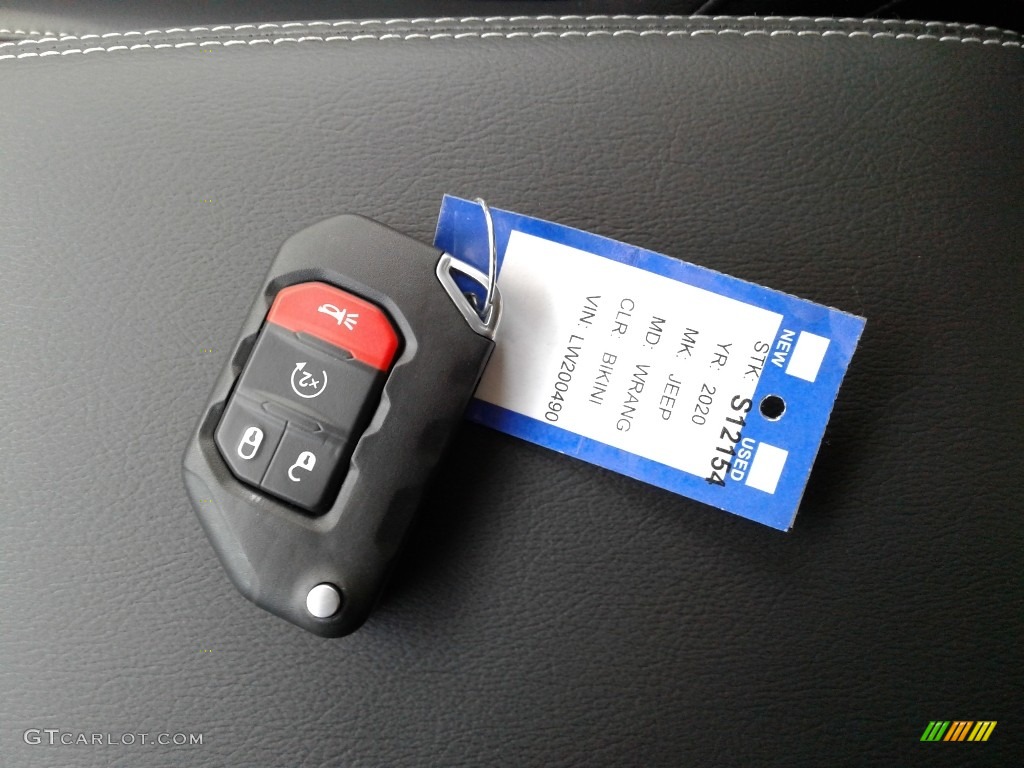 2020 Jeep Wrangler Unlimited Sahara 4x4 Keys Photo #136847639