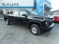 Black - Silverado 2500HD Work Truck Crew Cab 4x4 Photo No. 1