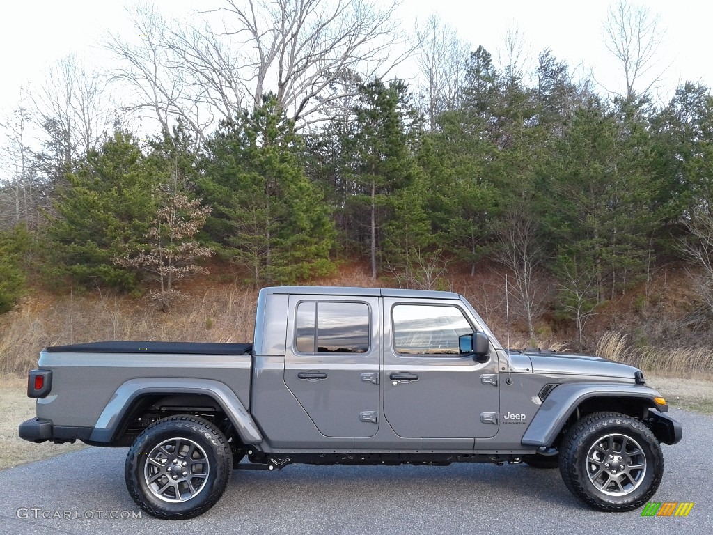 Sting-Gray 2020 Jeep Gladiator Overland 4x4 Exterior Photo #136848776