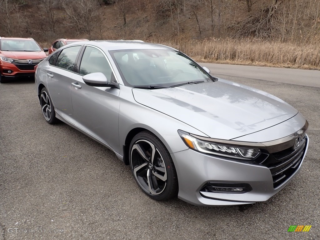 2020 Accord Sport Sedan - Lunar Silver Metallic / Black photo #6