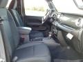 Black 2020 Jeep Gladiator Overland 4x4 Interior Color