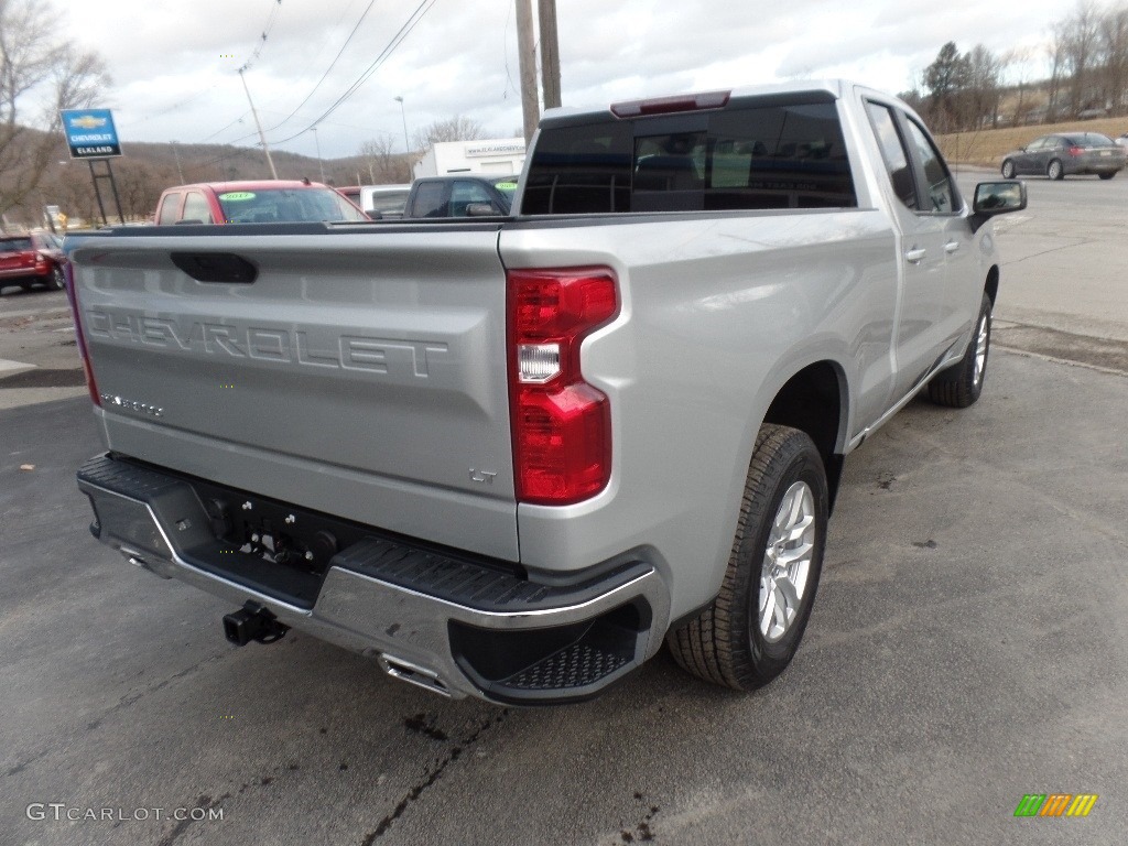 2020 Silverado 1500 LT Z71 Double Cab 4x4 - Silver Ice Metallic / Jet Black photo #7