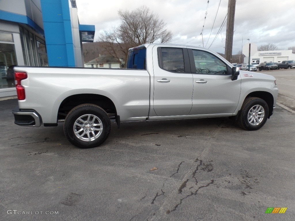 2020 Silverado 1500 LT Z71 Double Cab 4x4 - Silver Ice Metallic / Jet Black photo #8