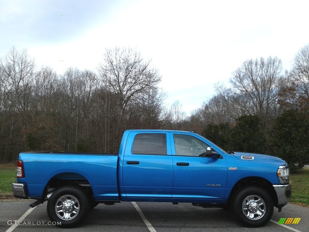 Hydro Blue Pearl 2020 Ram 2500 Tradesman Crew Cab 4x4 Exterior Photo #136849688