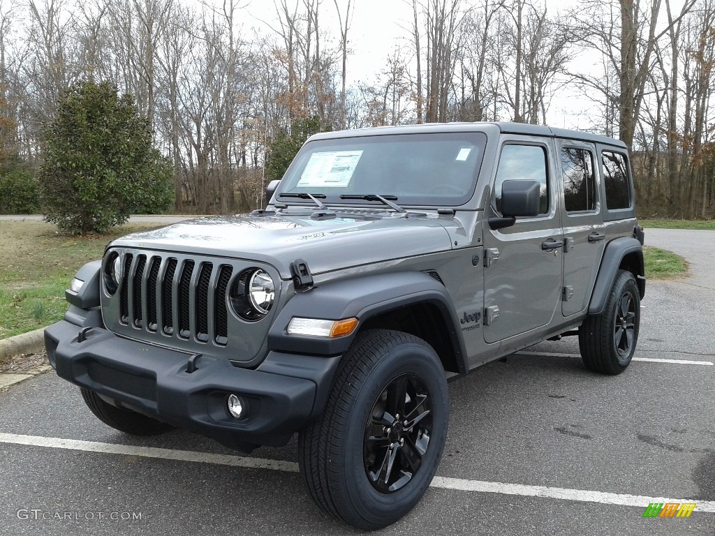 2020 Wrangler Unlimited Altitude 4x4 - Sting-Gray / Black photo #2